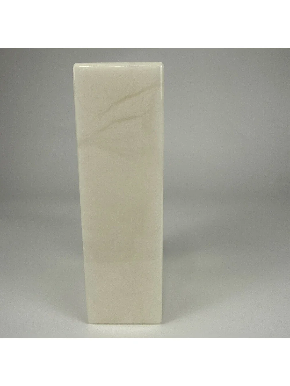 Modern Ivory Hourglass Timer • Rectangular Stone Frame Sand Timer Decor